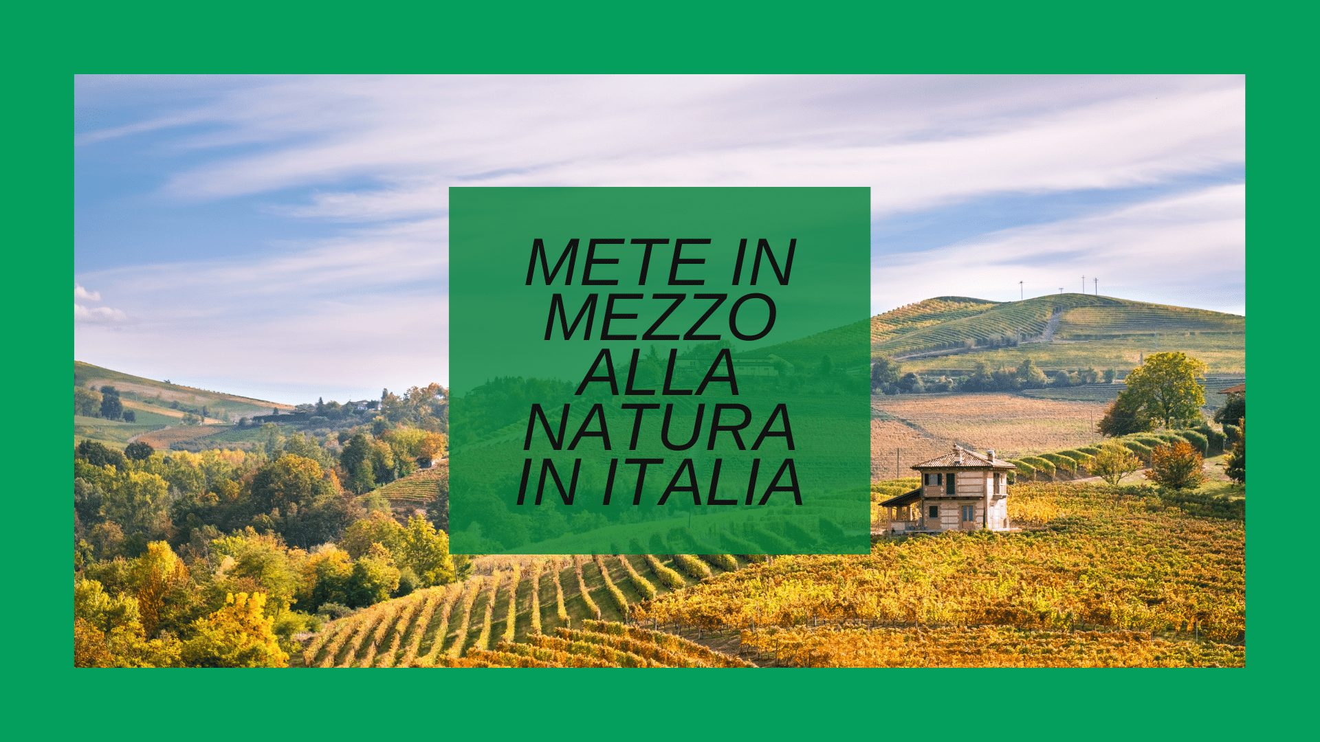 La nuova tendenza del 2021: il turismo naturalistico in Italia! |  Caseperferiepergruppi BLOG